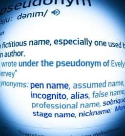 pseudonym