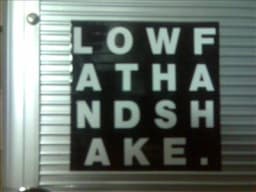 LowFatHandShake