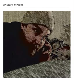 chunky athlete