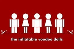 inflatable voodoo dolls, the