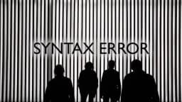 Syntax Error